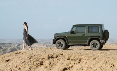Girl with Car