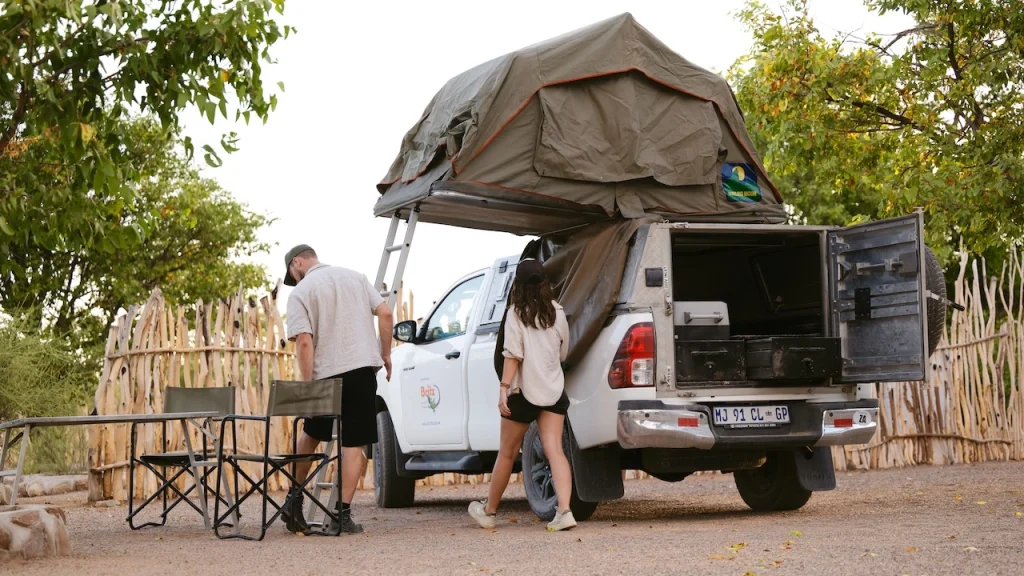 Camping in Damaraland